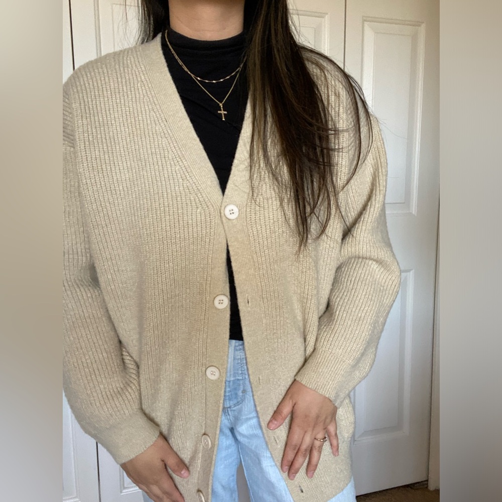 Beige Cardigan